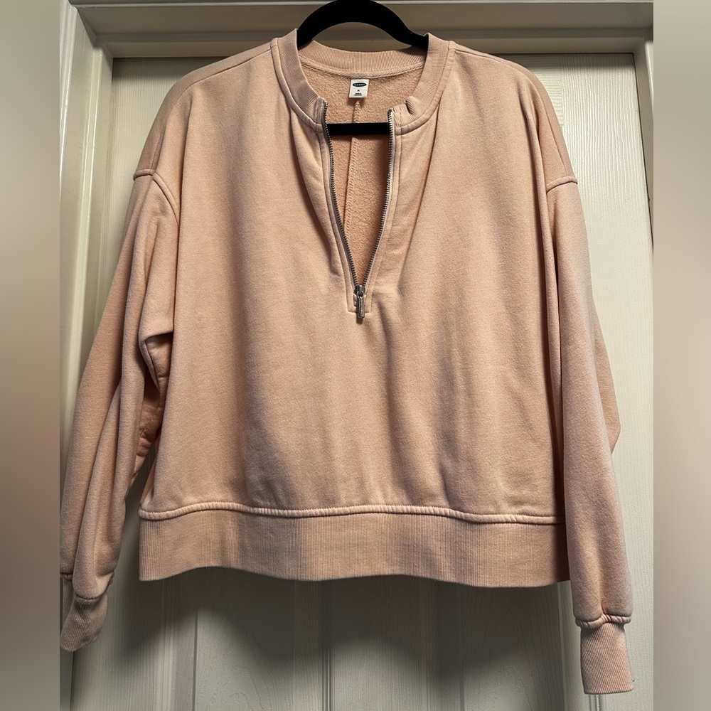 Old Navy Light Pink Pullover Sweater